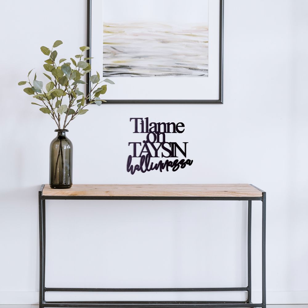 DecoCut Text wall art