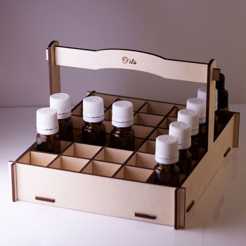 Oil bottle box for 30 bottles