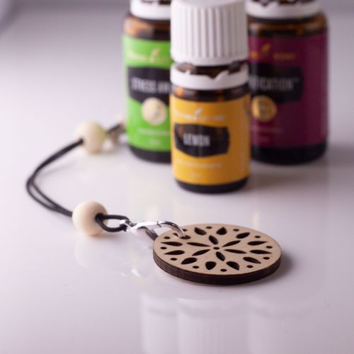 Fragrance pendant for car + replacing pieces