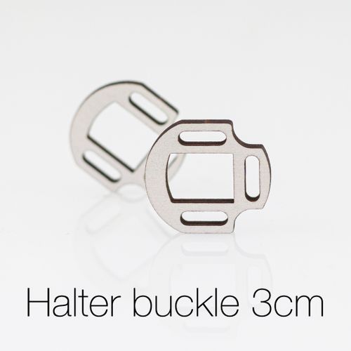Halter buckles or rings