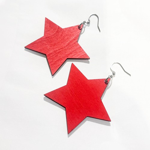 Star earrings