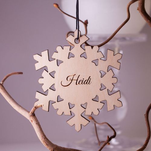 Christmas decoration with text or logo 5-100 pc (incl.vat)