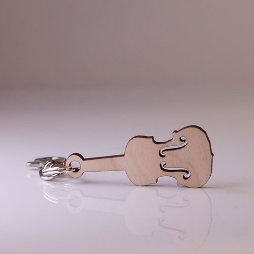 Violinist, cellist and bassist keychain/ pendant